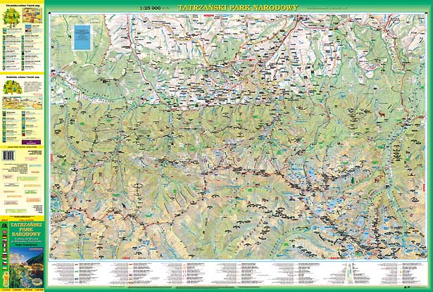 Mapa Tatrzański Park Narodowy - wydanie 2006/2007