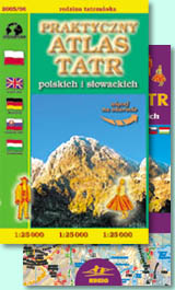 Praktyczny Atlas Tatr - okładka